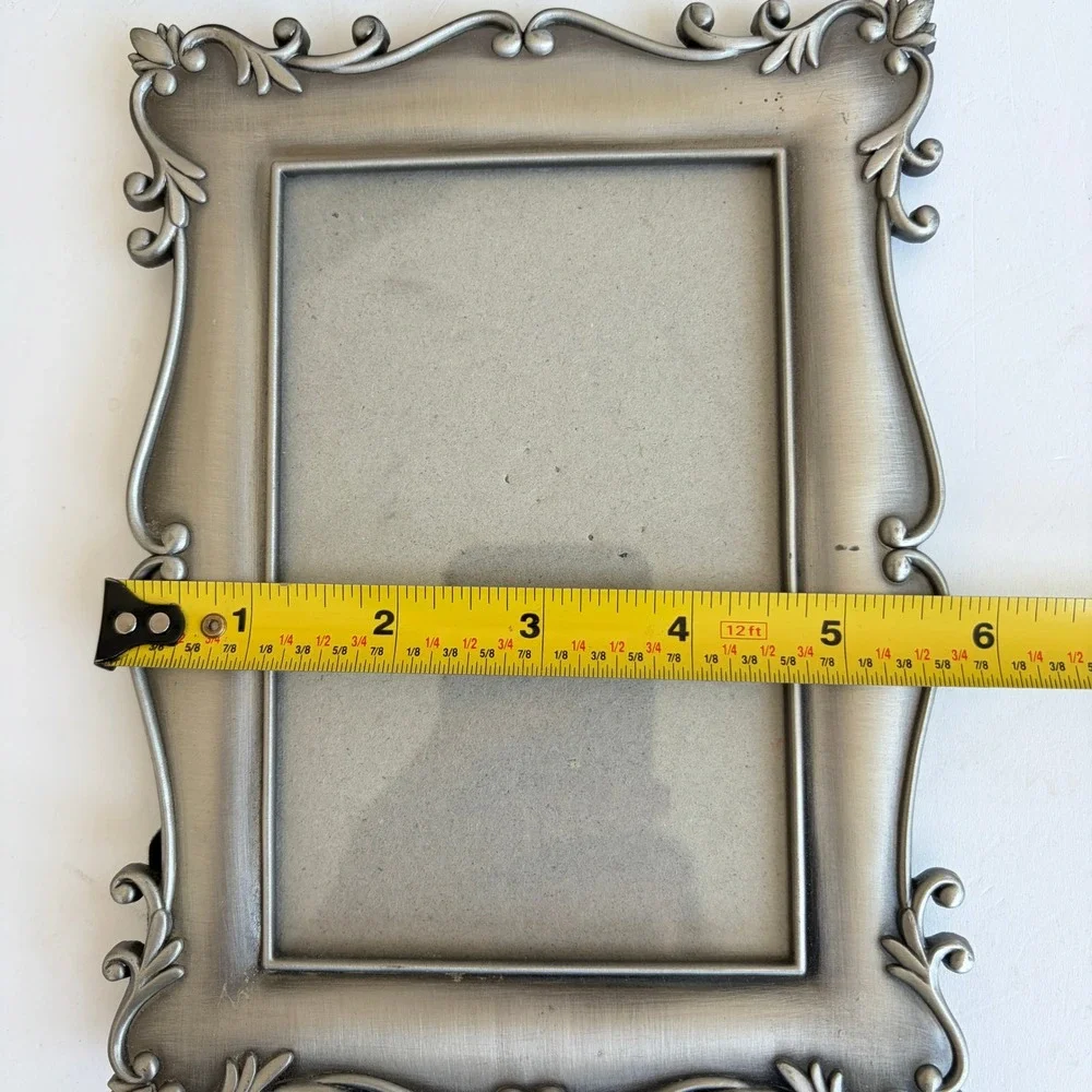 Vintage Silver Toned Picture Frame Set of 3